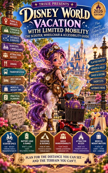 Cover: Disney World Vacation with Limited Mobility